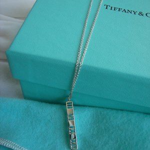 Tiffany & Co. Sterling Silver "Atlas" Collection Necklace